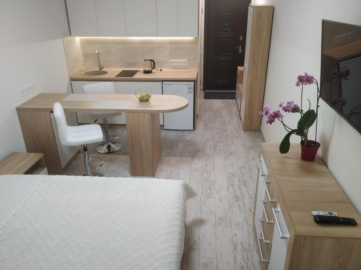 Apartment Kiev Studio With City View Экстерьер фото