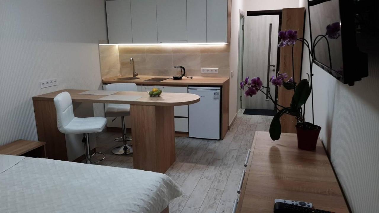 Apartment Kiev Studio With City View Экстерьер фото