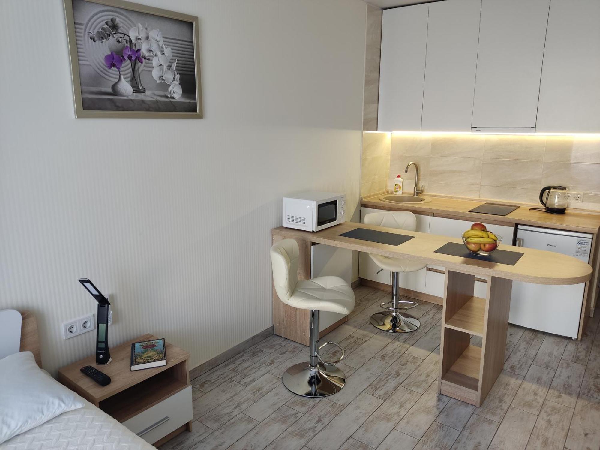 Apartment Kiev Studio With City View Экстерьер фото